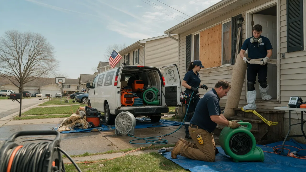 Water Damage Restoration in Nashotah, WI near me